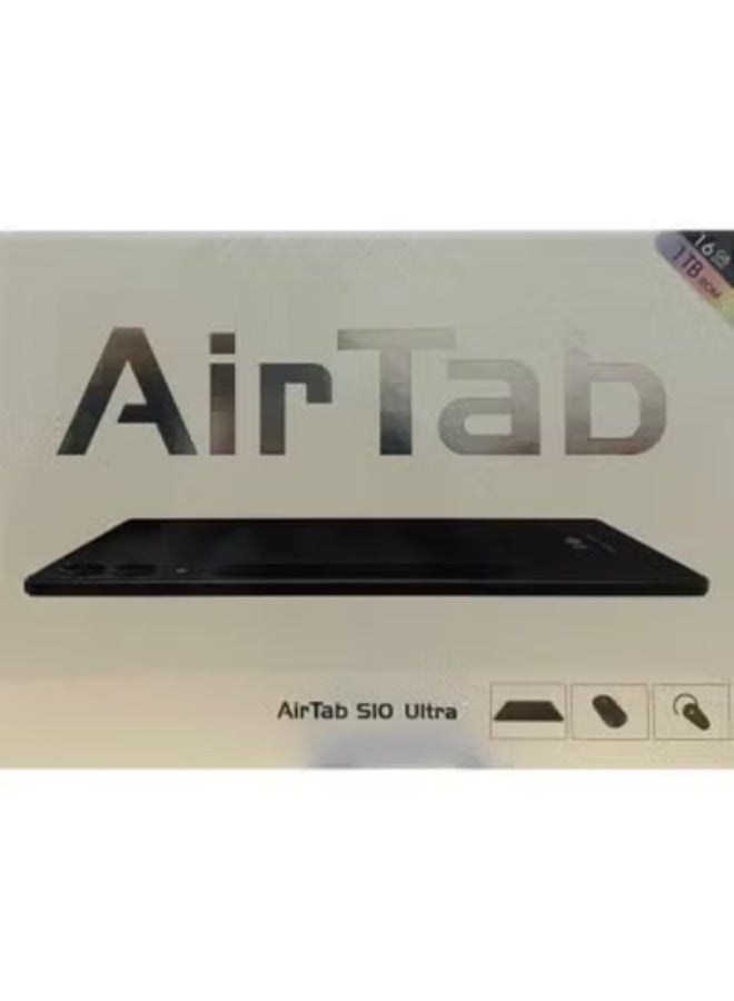 AIR TAB تابلت أندرويد S10 ألترا 5G واي فاي بشاشة 10.1 بوصة، 16 جيجابايت رام، 1 تيرابايت تخزين، بطارية 10000 مللي أمبير، فتح قفل بالوجه، لوحة مفاتيح عربية لاسلكية – تابلت أخضر سريع للعمل والدراسة والترفيه - Image 5